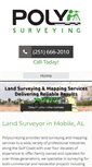 Mobile Screenshot of polysurveying.com